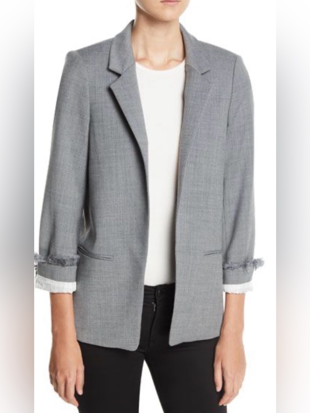 Zadig and Voltaire Volly Fange Open Blazer Jacket